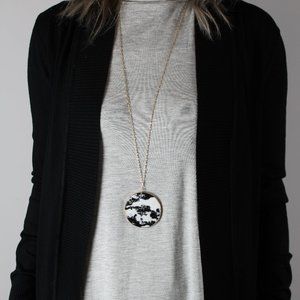 Zebra Natural Necklace